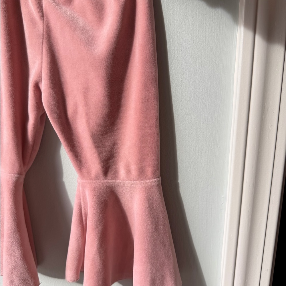 Pink Flared Kids Casual Bottoms